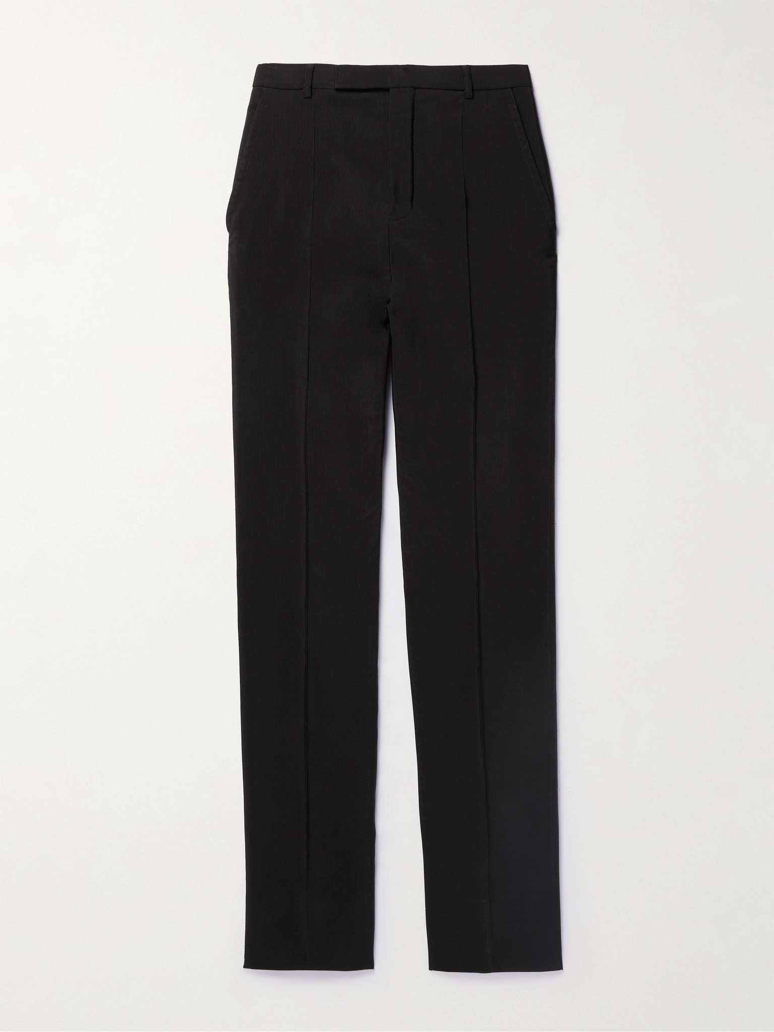 Slim-Fit Faille Trousers - 1