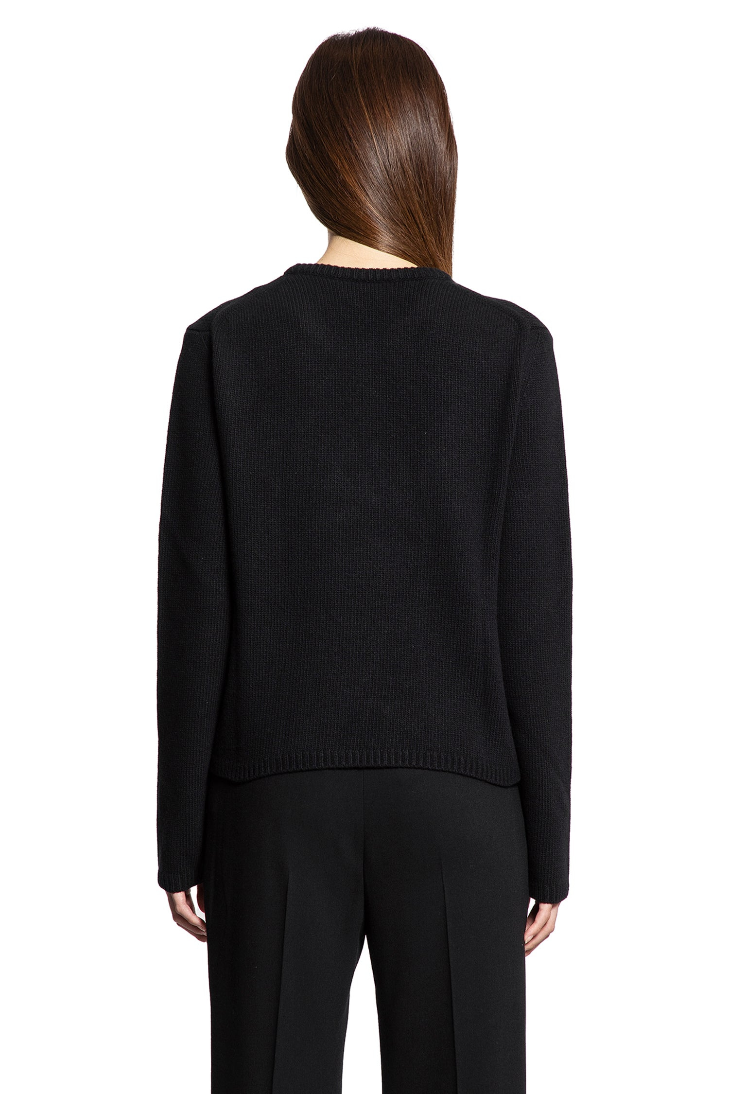 Embroidered Sweater In Wool And Cashmere - 3