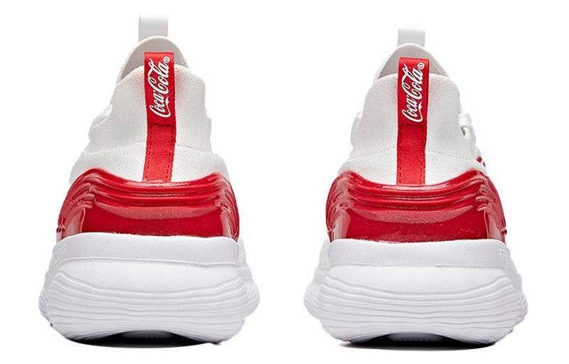 ANTA (WMNS) ANTA x Coca Cola Training Shoes 'White Red' 122027712-1 outlook