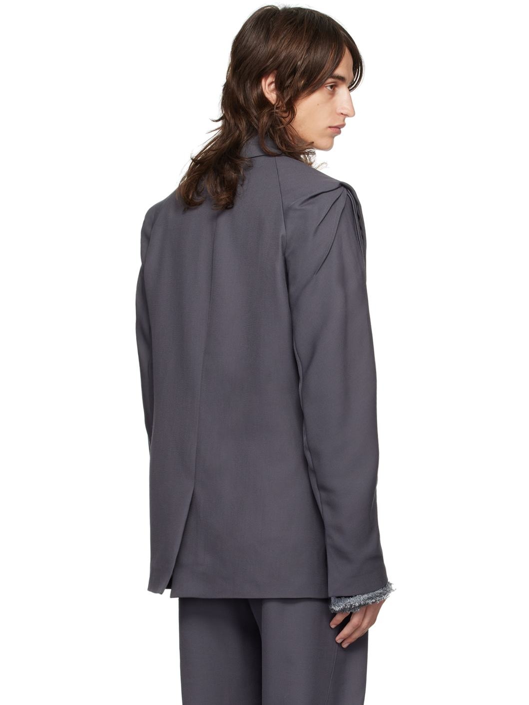 ジャケット・アウター KIKO KOSTADINOV OHNE K-DART JACKET Gray Ohne K-Dart Jacket by Kiko Kostadinov on Sale