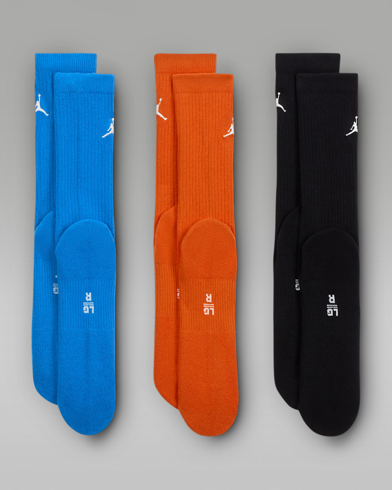 Jordan Everyday Crew Socks (3 pairs) 3