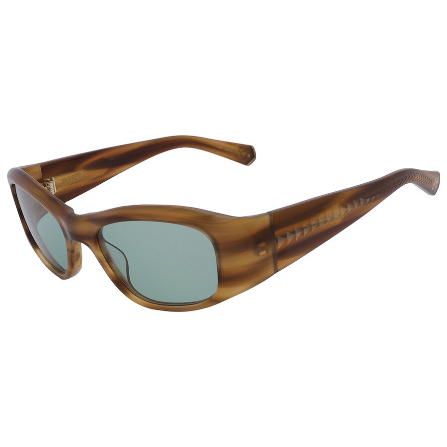 Mr. Leight ALOHA DOC S Island Green Oval Men's Sunglasses ML2035 MACA-ATG/ISLAGRN 52 - 4