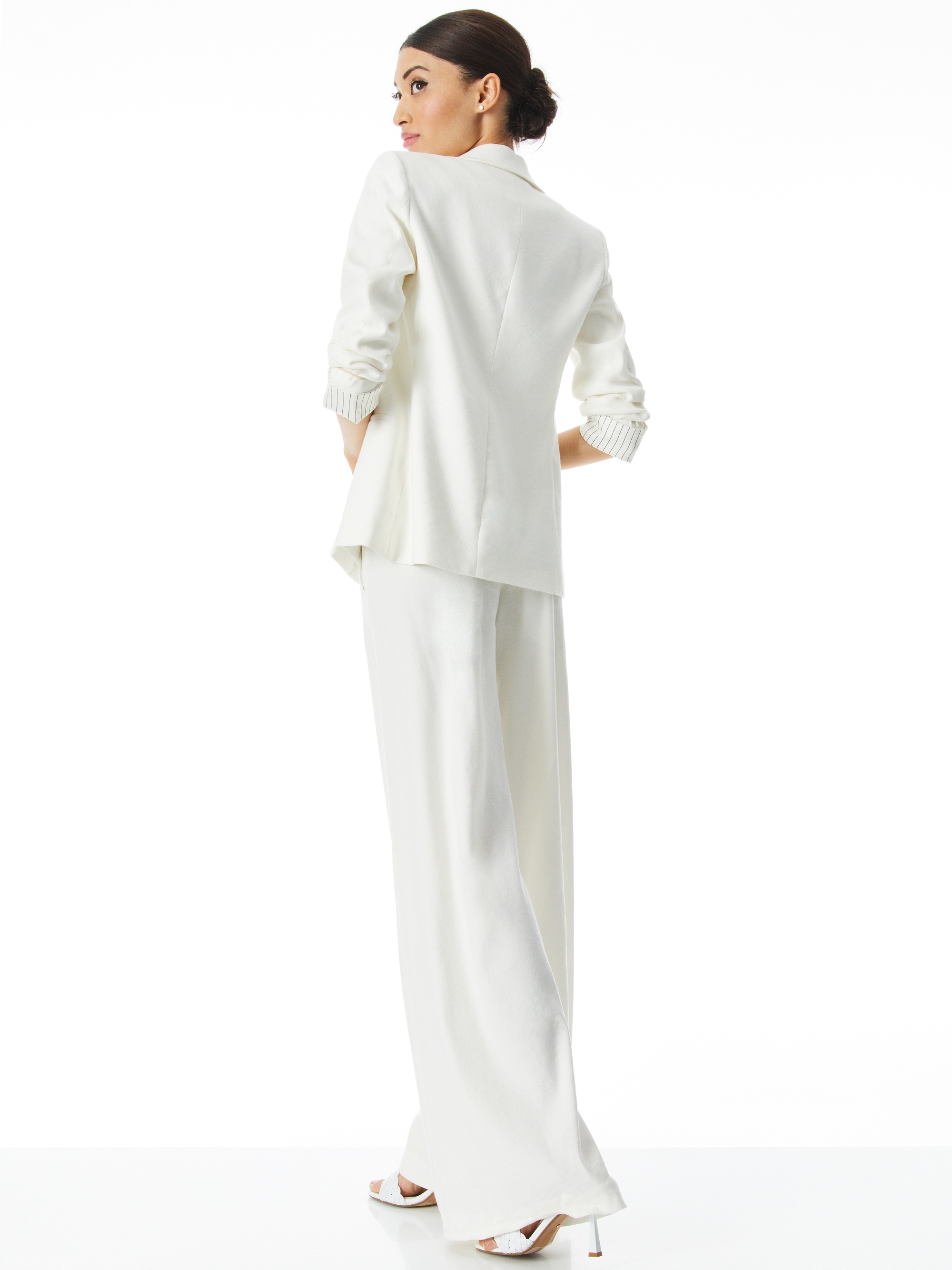 NIGEL SCRUNCHED CUFF BLAZER - 3