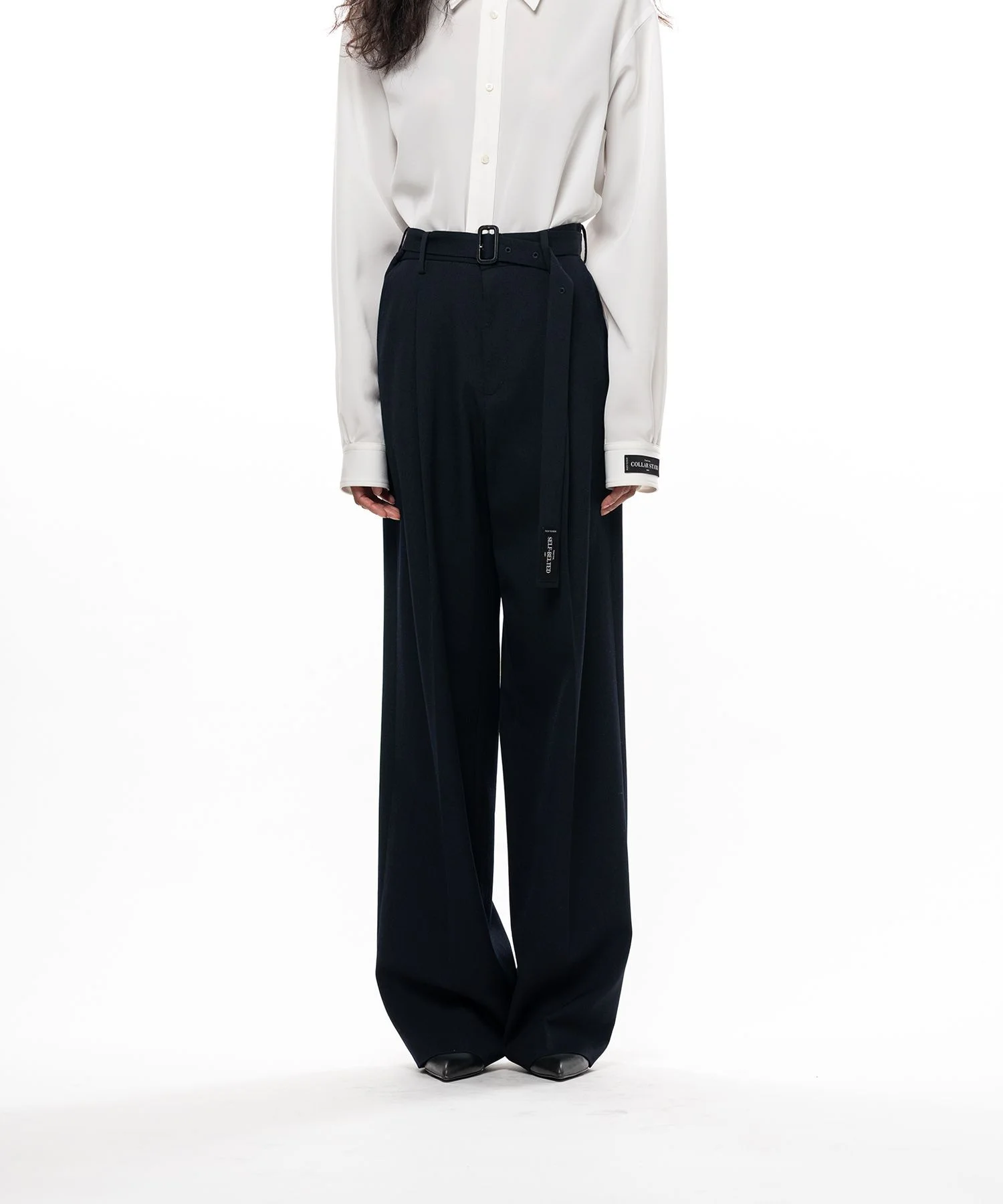 "MY PAL"Belted Pants - 1