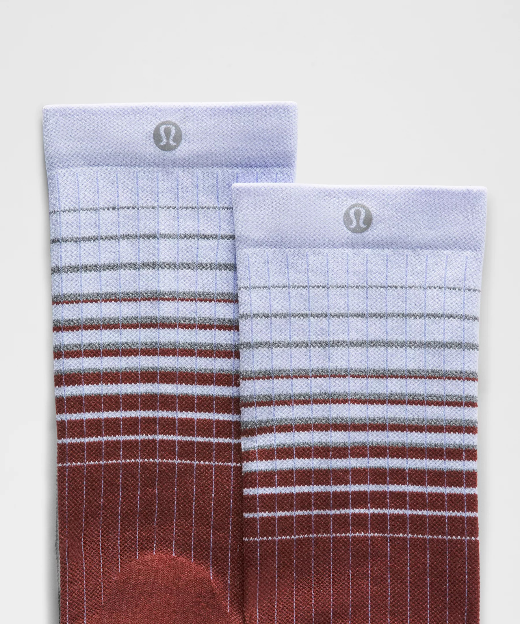 Unisex Power Stride Crew Socks Reflective Grid *Updated - 2
