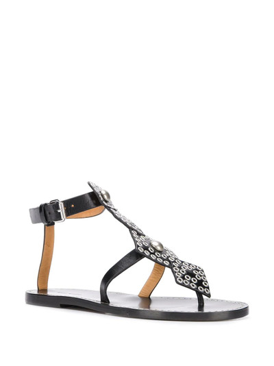 Isabel Marant eyelet-embellished flat sandals outlook