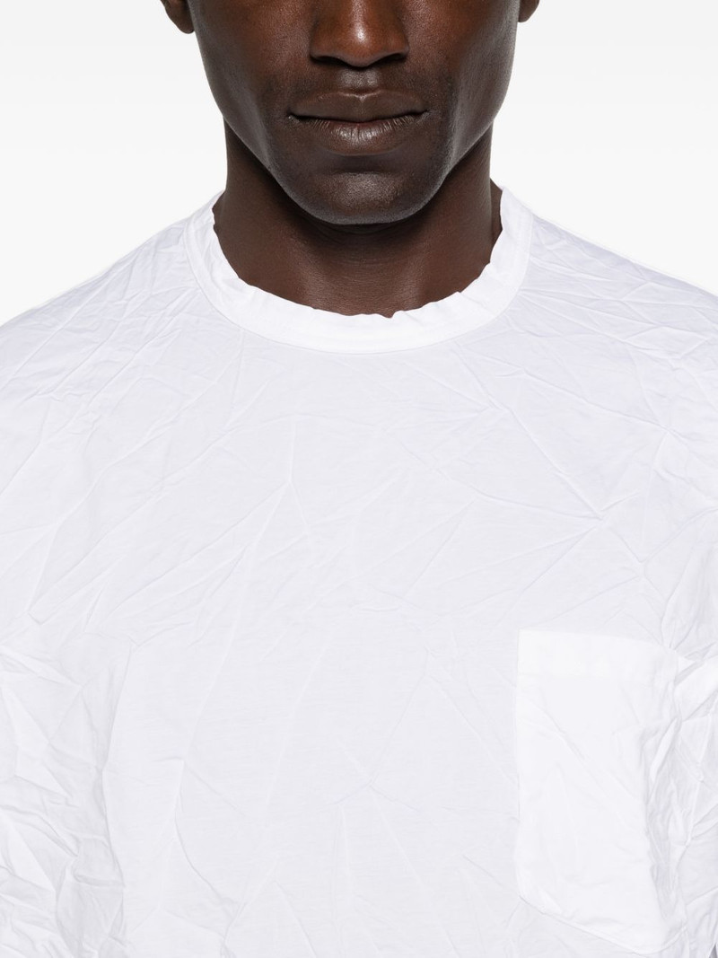 crinkled chest-pocket T-shirt 5