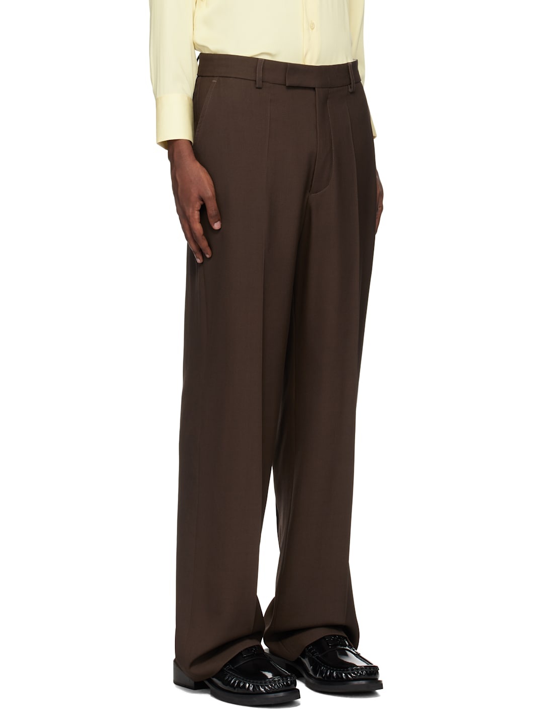 Brown Relaxed Primo Trousers - 2