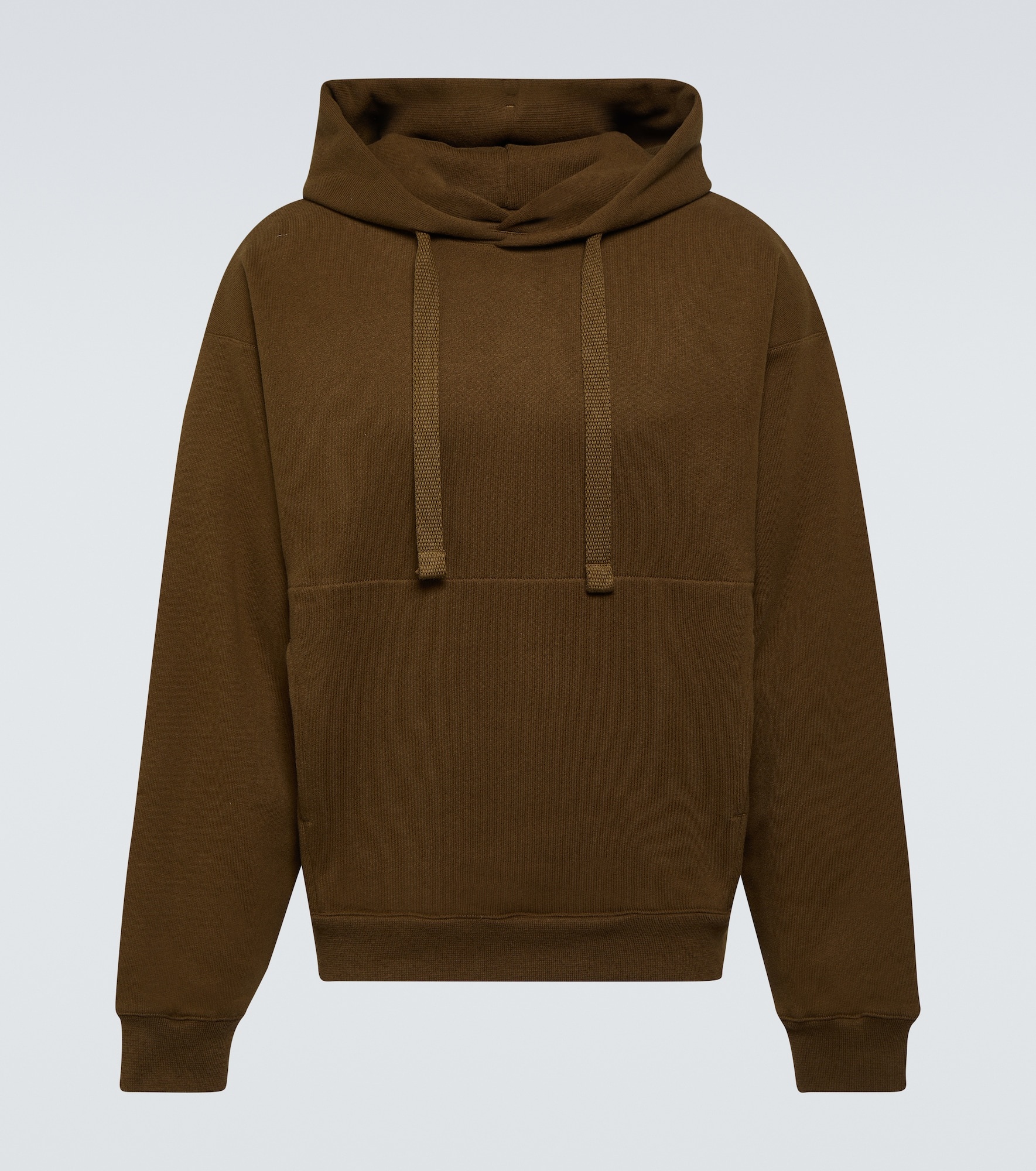 Cotton-blend jersey hoodie - 1