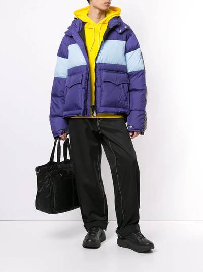 Maison MIHARAYASUHIRO reconstructed quilted coat outlook