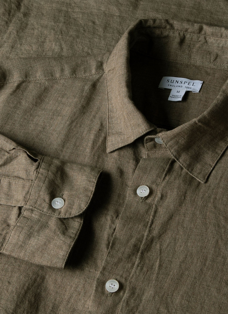 Sunspel Linen Shirt outlook