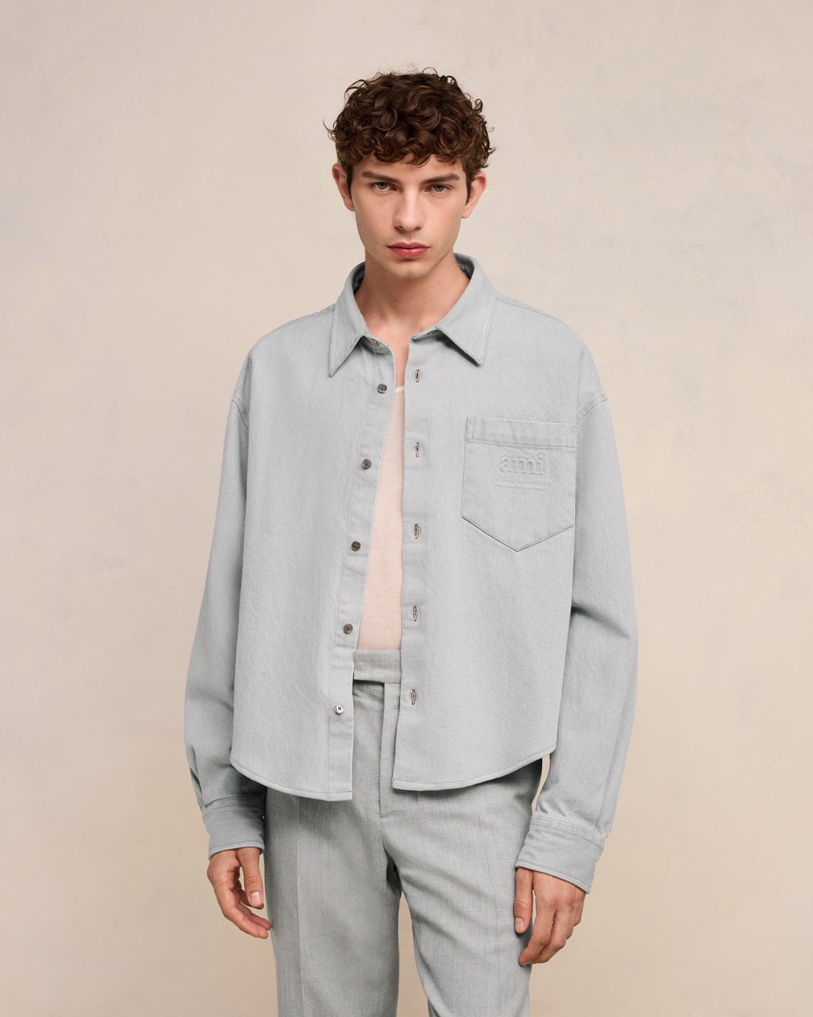 AMI DENIM SHIRT - 3