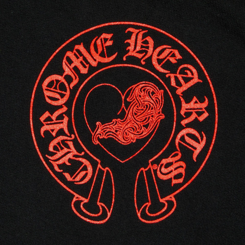 Chrome Hearts x Deadly Doll Online Exclusive Hoodie 'Black/Red' 3
