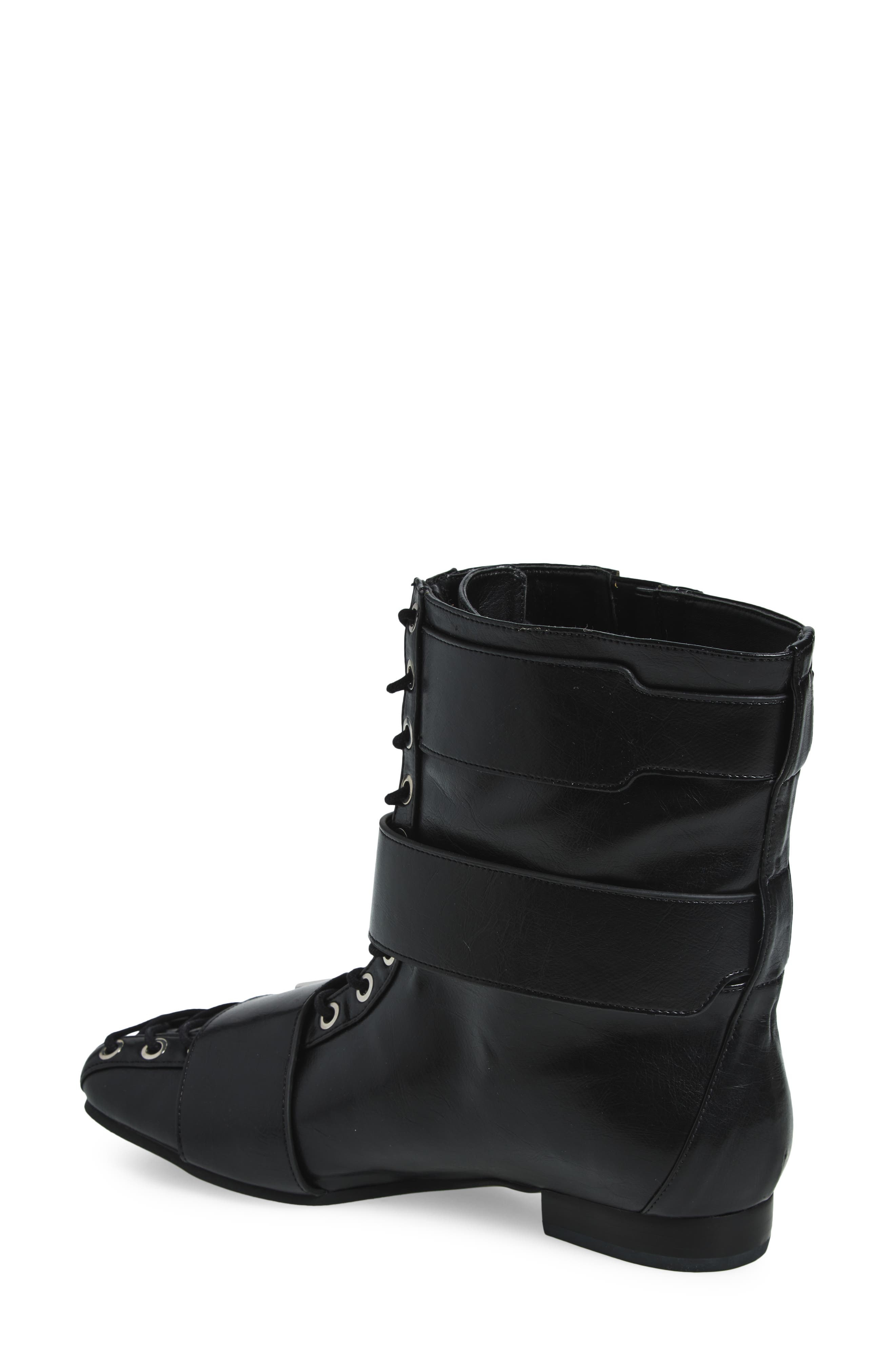 Ganni Lace-Up Boot in Black at Nordstrom - 2
