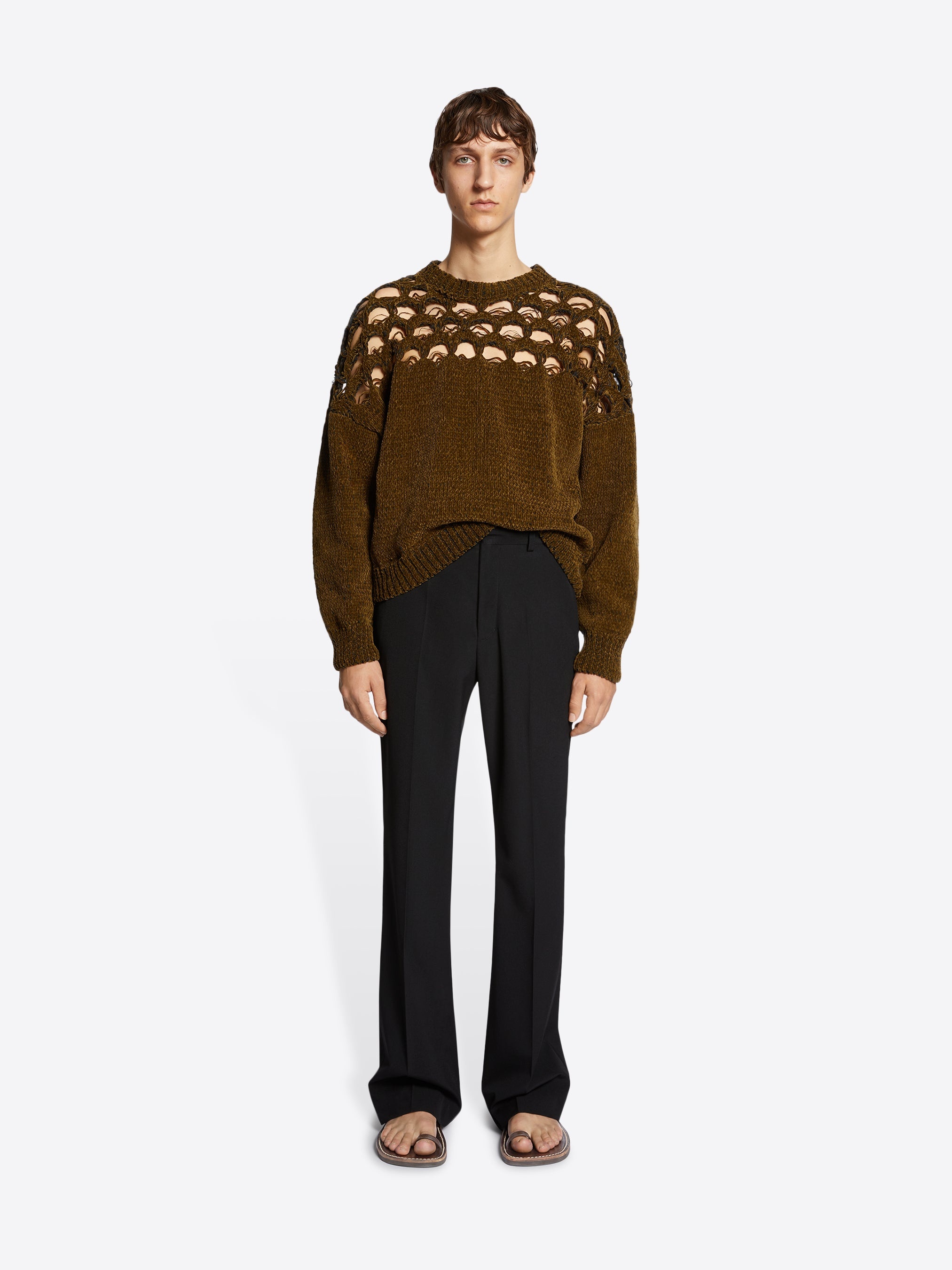 OPEN KNIT SWEATER - 2