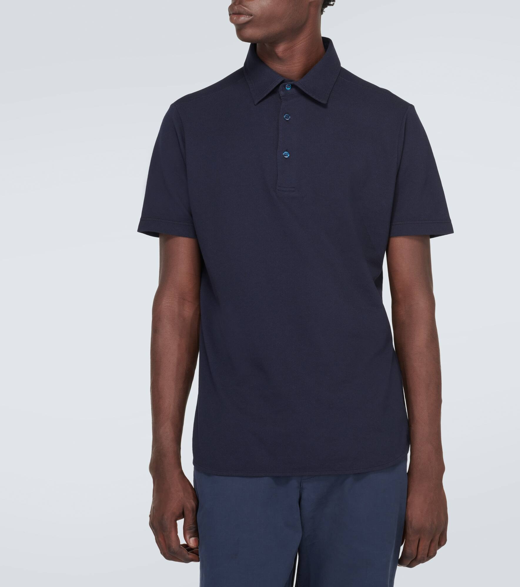 Cotton polo shirt - 3