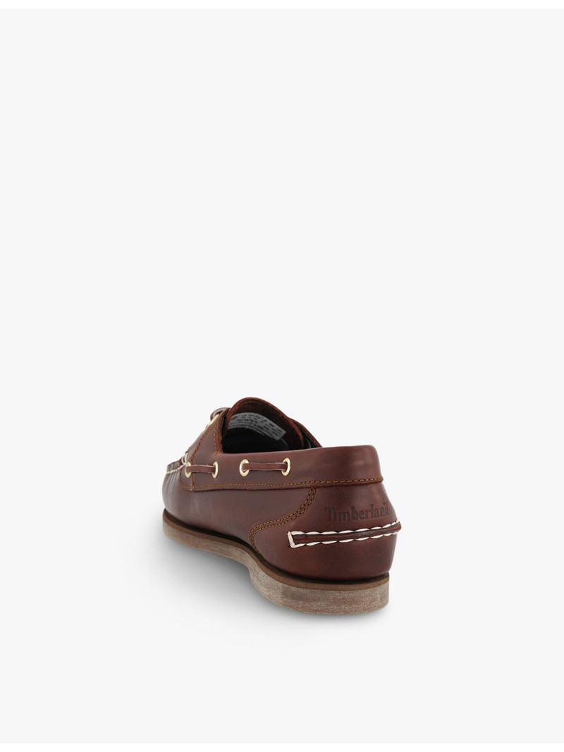 Timberland Classic three-eye leather boat shoes outlook