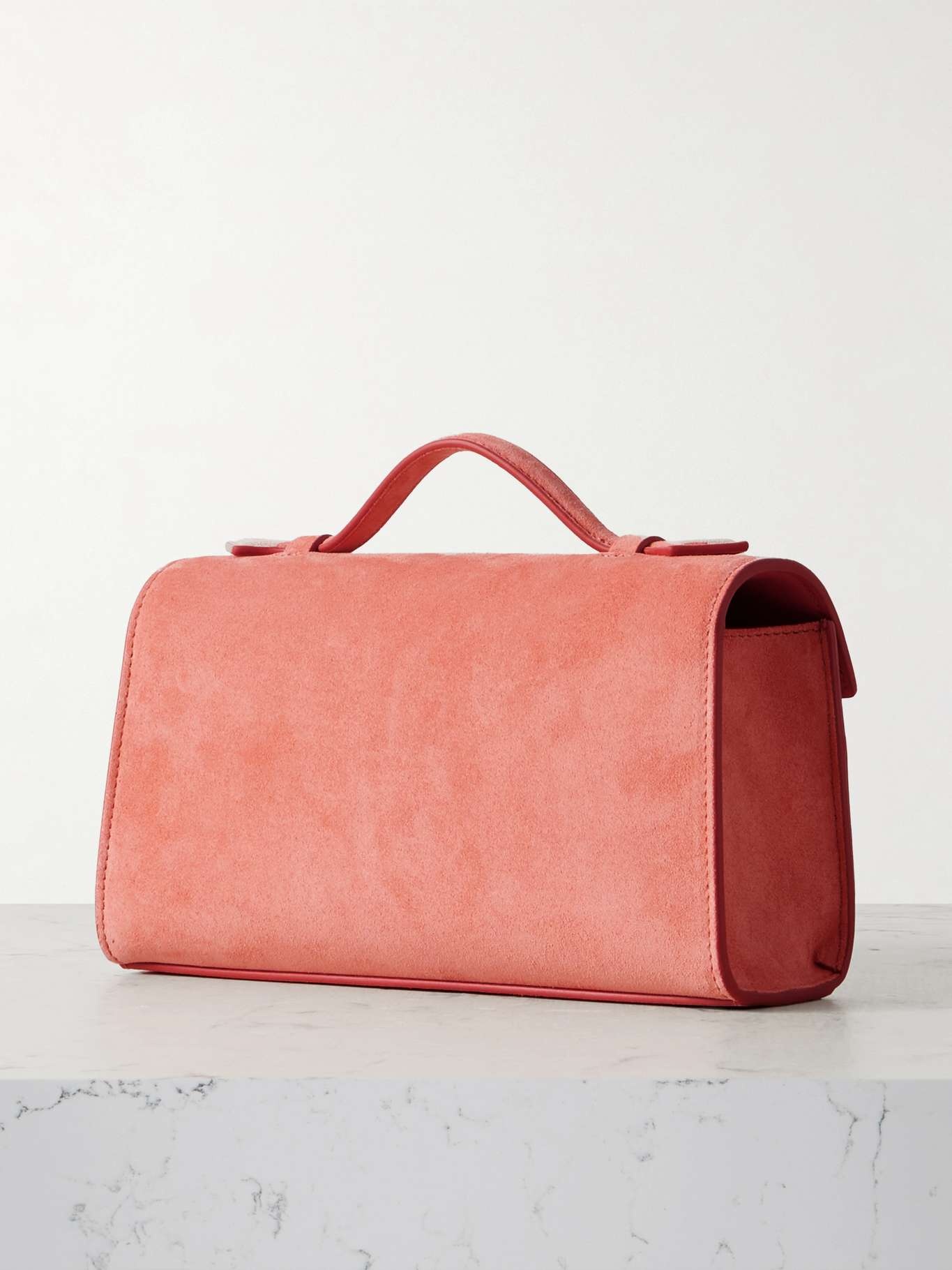 Symmetry Pochette suede tote Pink - 3