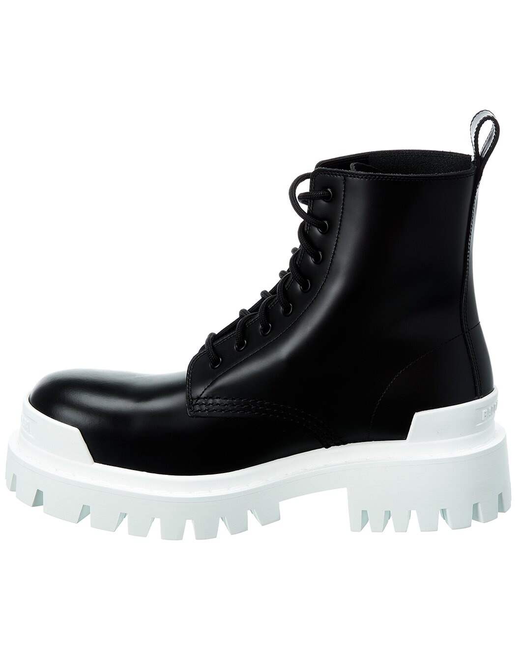 Balenciaga Strike Leather Bootie - 2