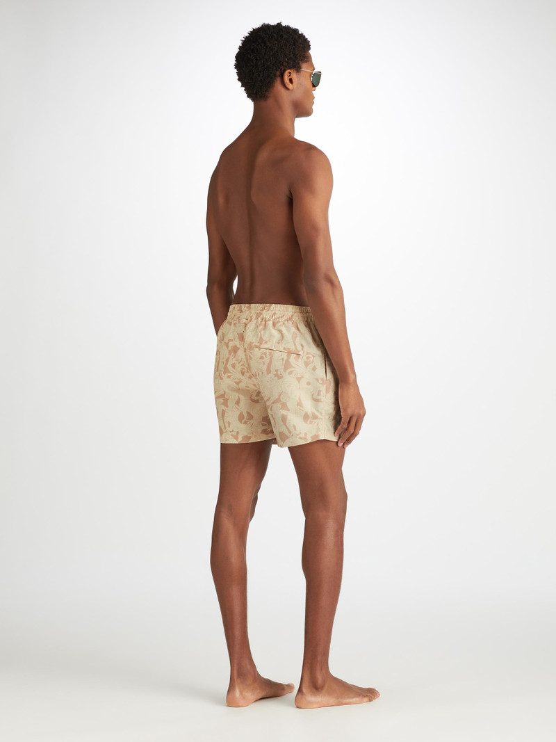 Men's Short Swim Shorts Maui 64 Sand 4