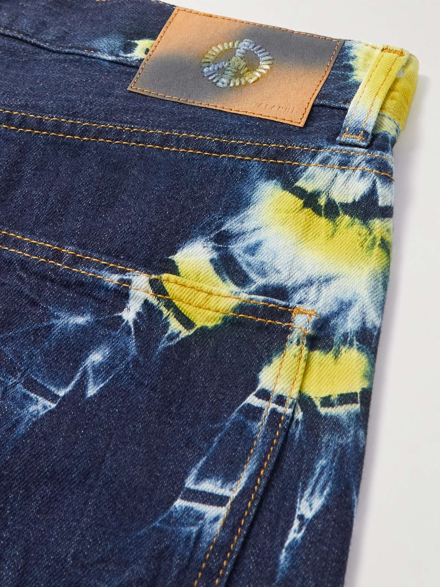 Moonrise Straight-Leg Tie-Dyed Jeans - 5