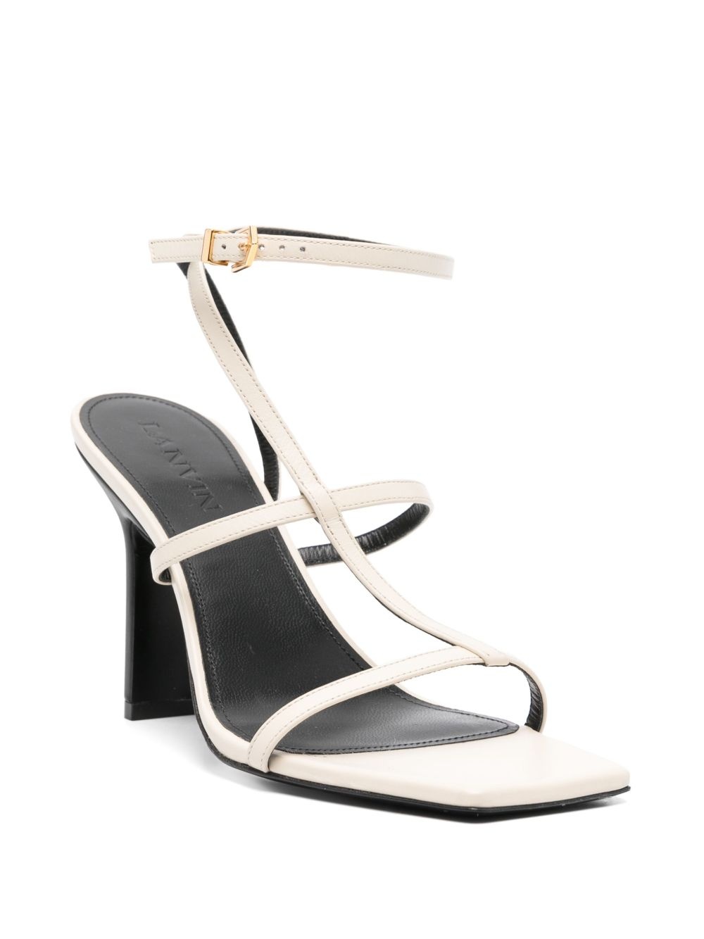 95mm leather sandals - 2