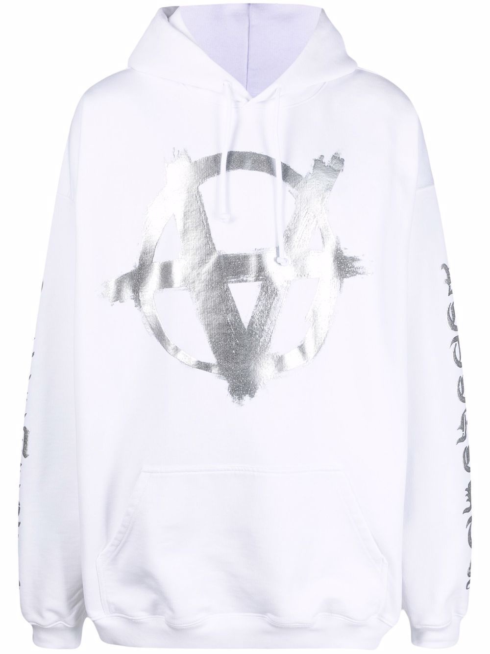 Anarchy Gothic logo-print hoodie - 1