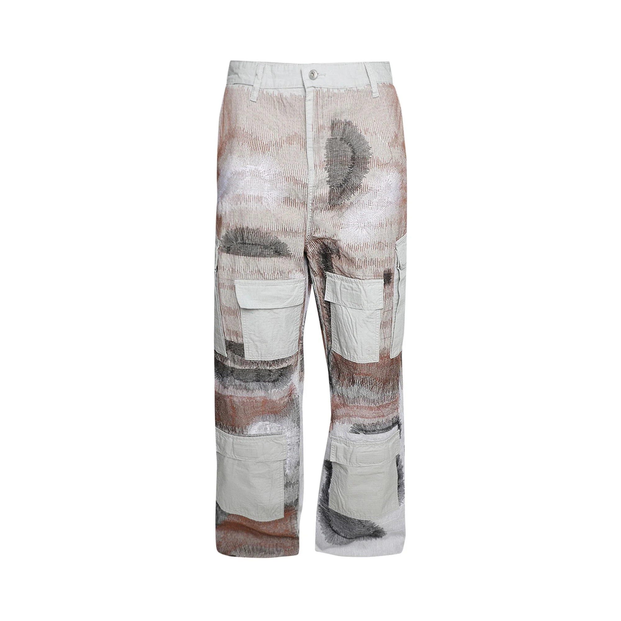Who Decides War Darning Pocket Pant 'Grey' - 1