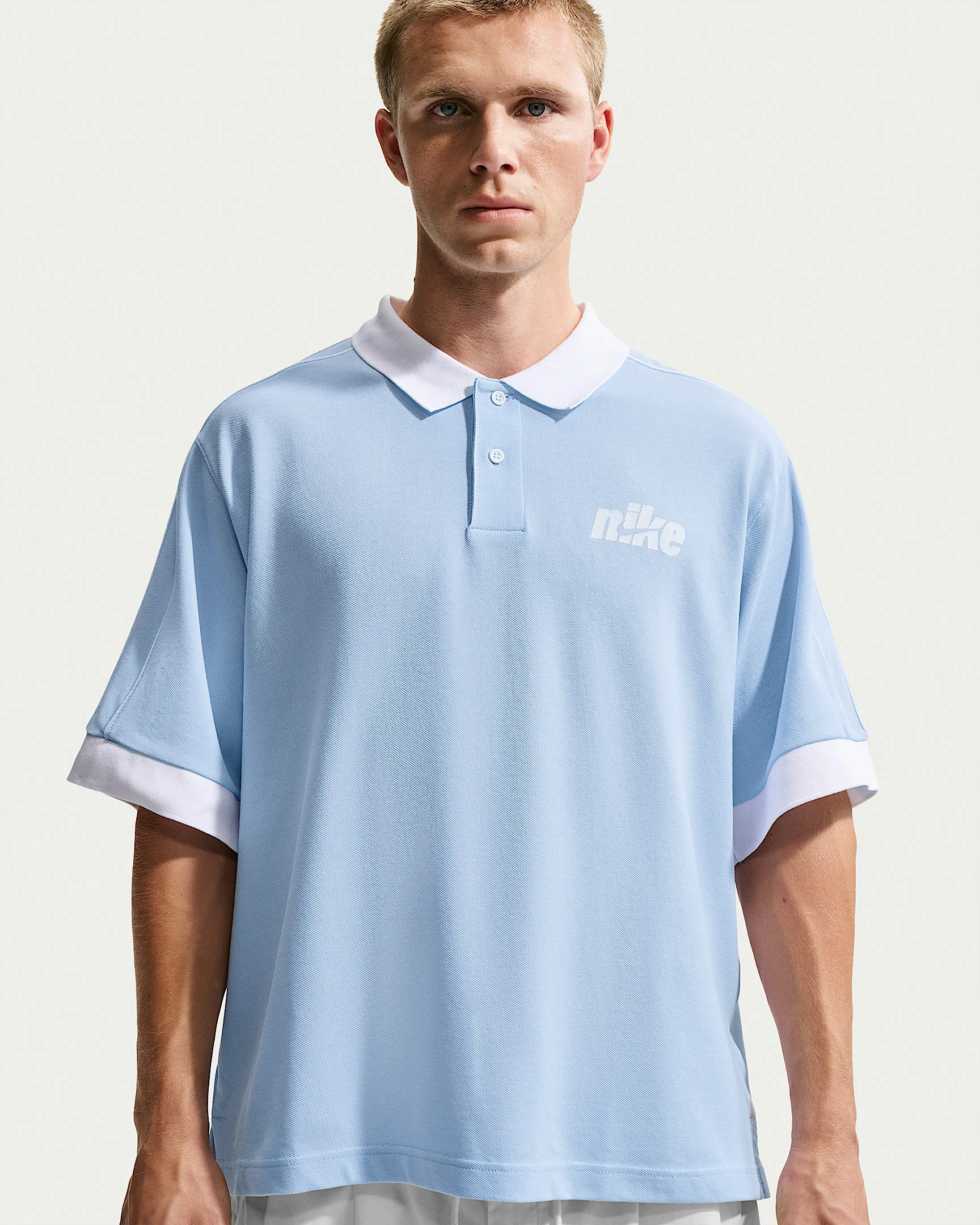 Nike Sportswear Club Men's Oversized Short-Sleeve Polo - 1