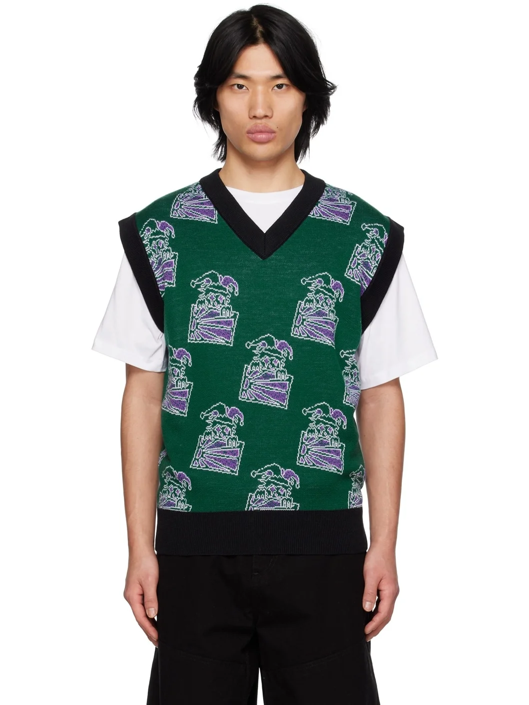 Green Clown Vest - 1