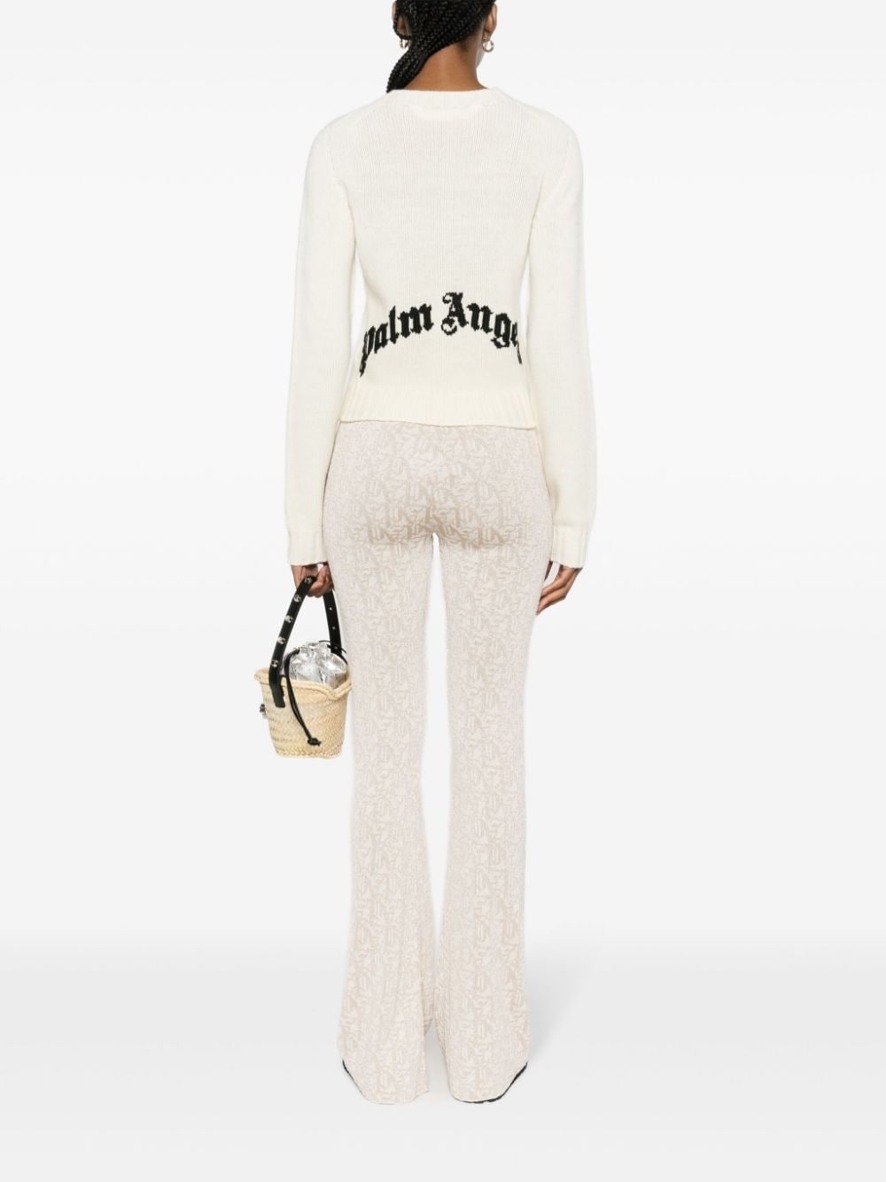 logo-embroidered jumper - 2
