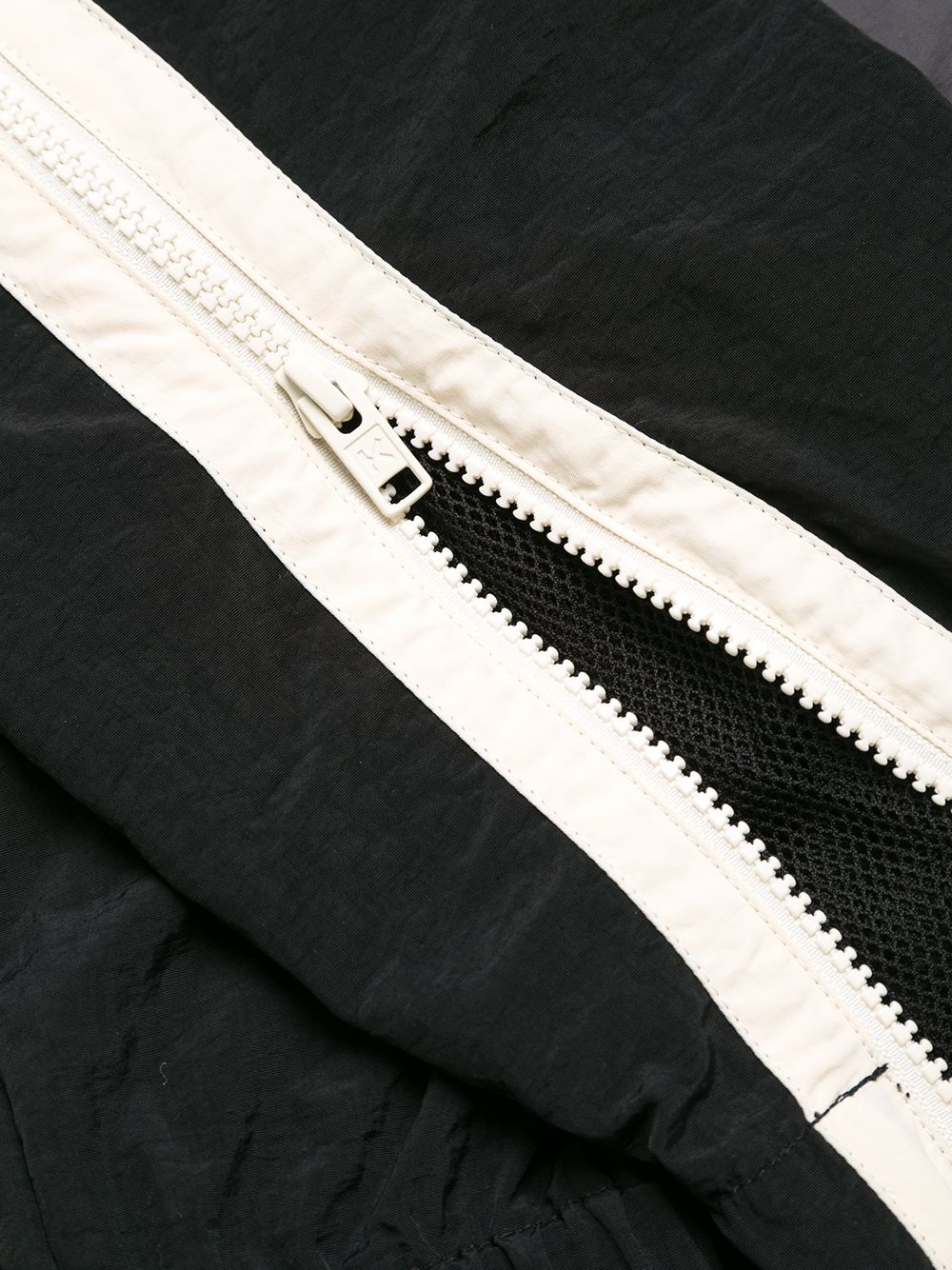 side-zip stripe trackpants - 6