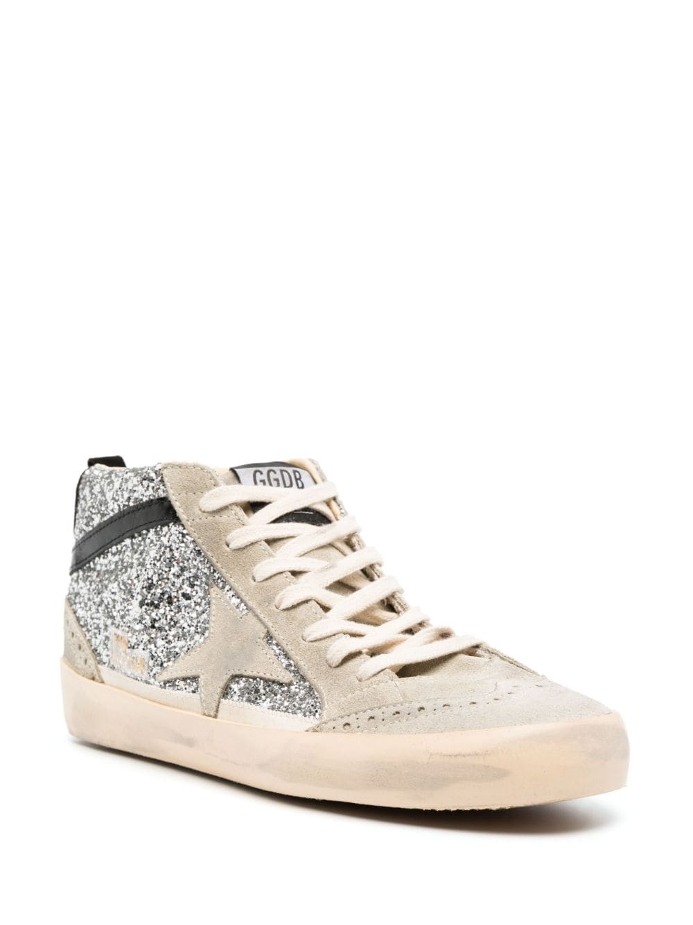 Mid Star glitter sneakers - 2