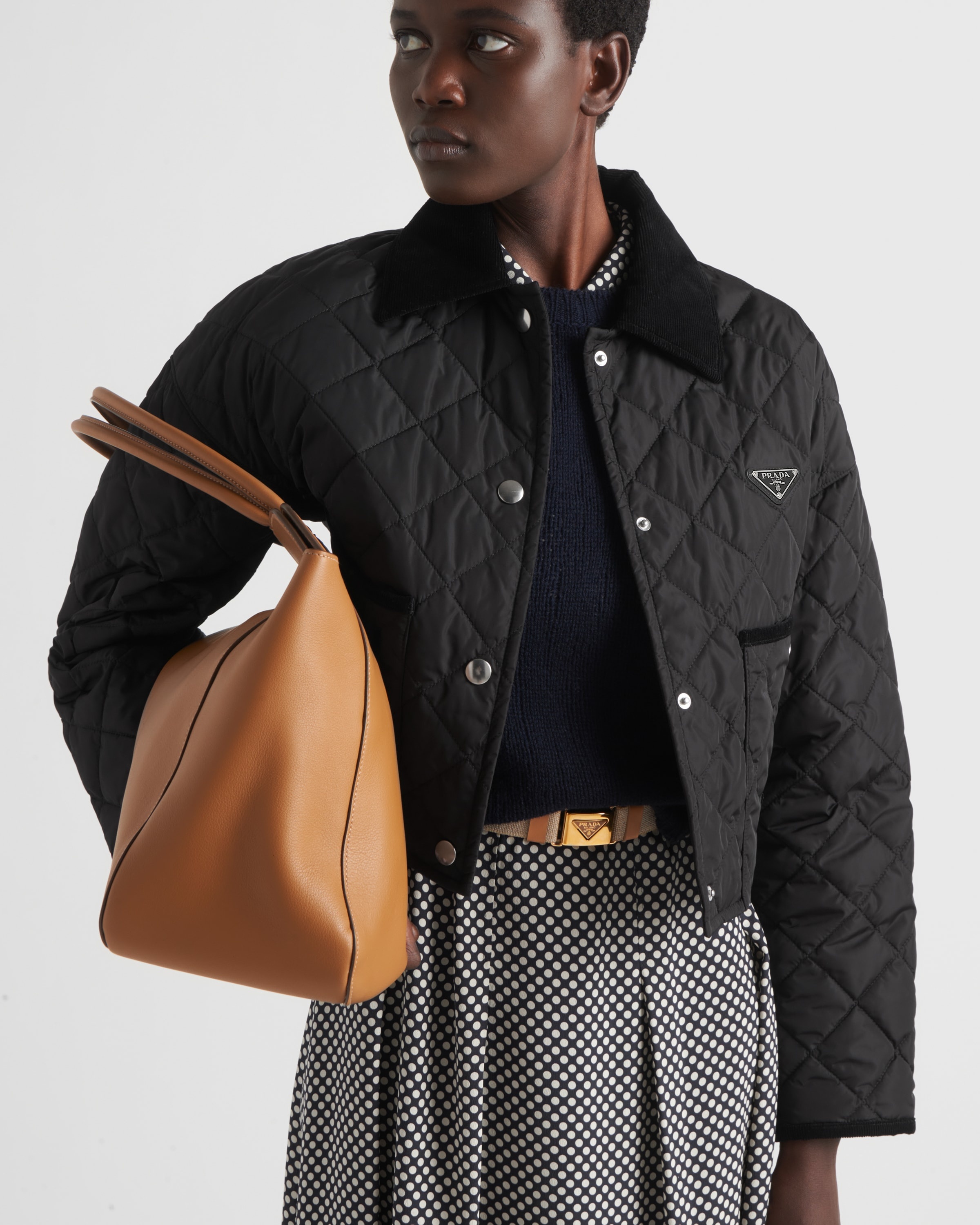 Light Re-Nylon cropped jacket - 4