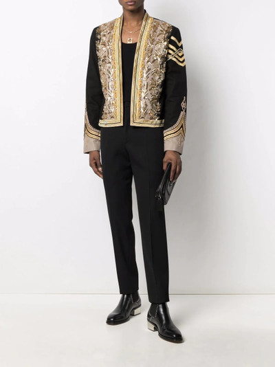 Balmain embroidered Spencer jacket outlook