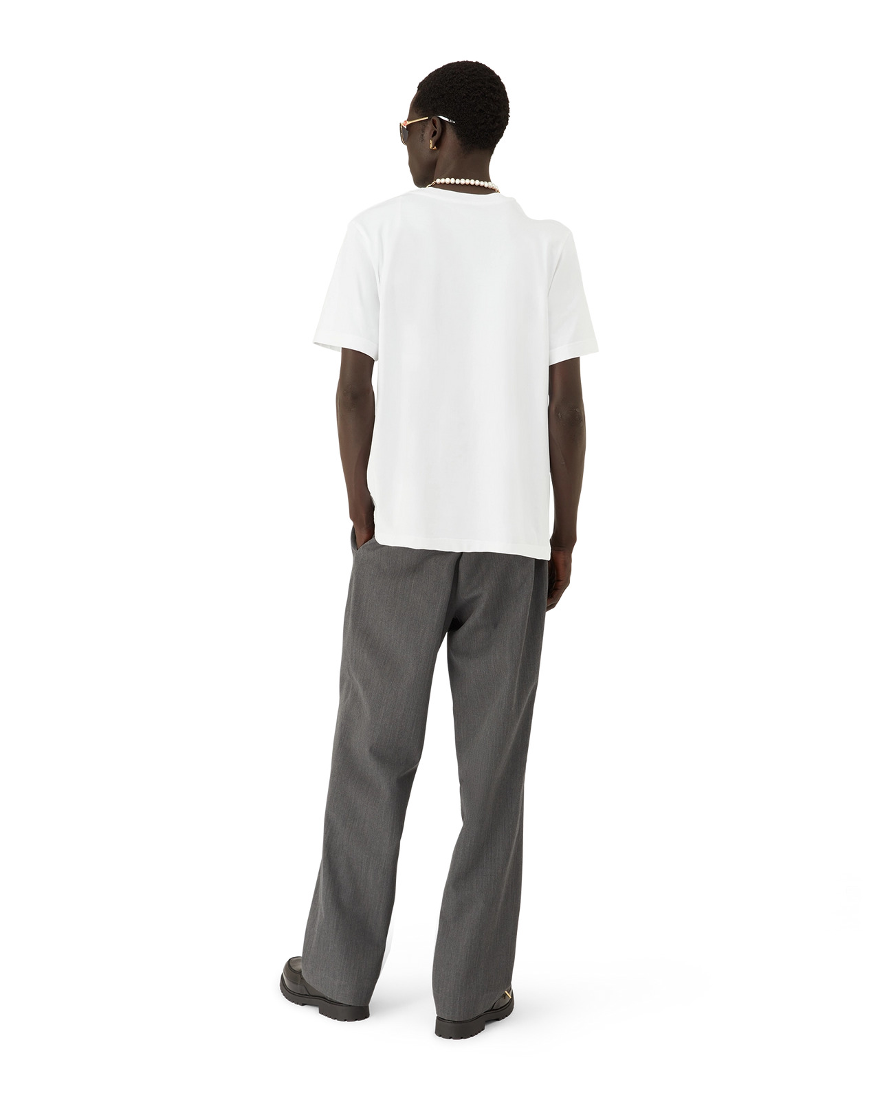 Paris Store Printed Short Sleeve T-Shirt | Casablanca Paris - 5