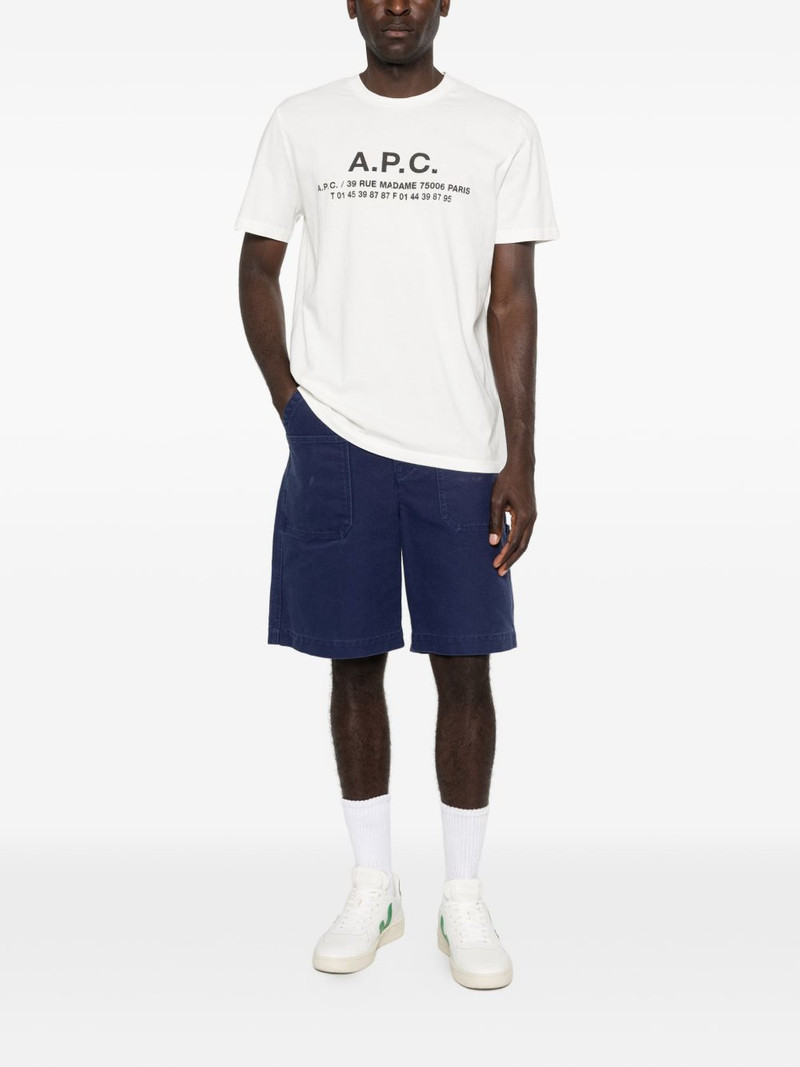 A.P.C. logo-print T-shirt outlook