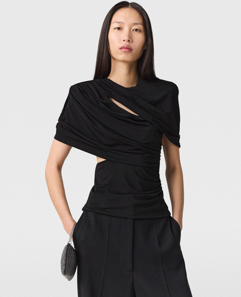 Layered Wrap Top 1