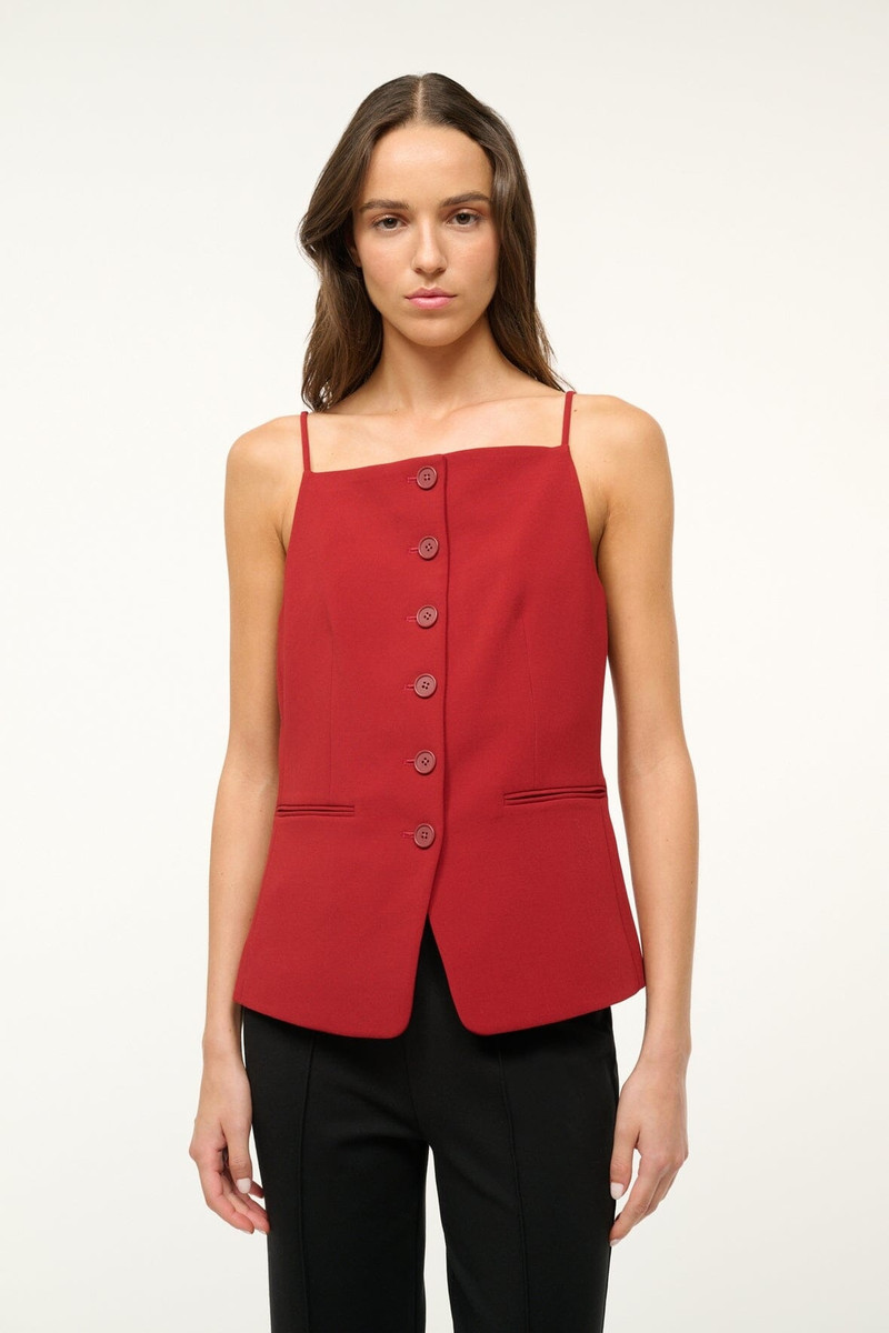 STAUD STAUD UNA TOP ROUGE outlook