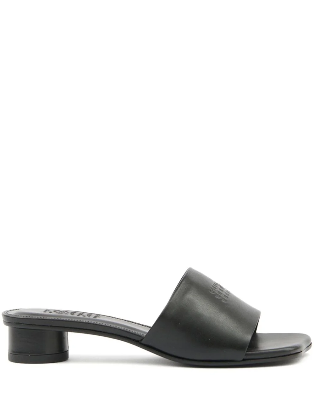 Leather slides - 1