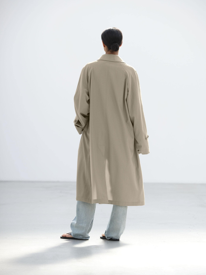 LIGHT WOOL MAX GABARDINE COAT 6