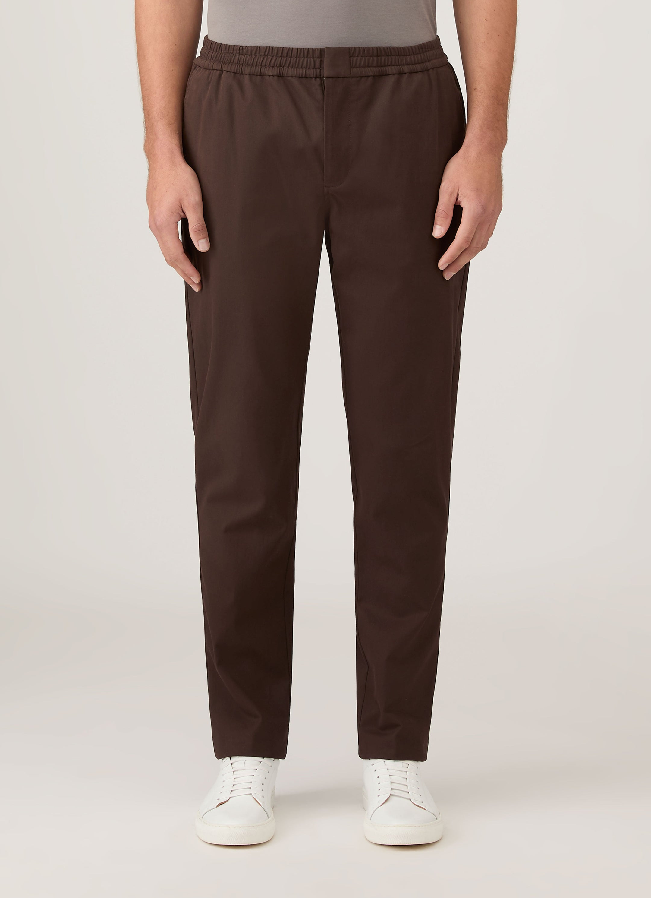 Cotton Cashmere Drawstring Trouser - 2