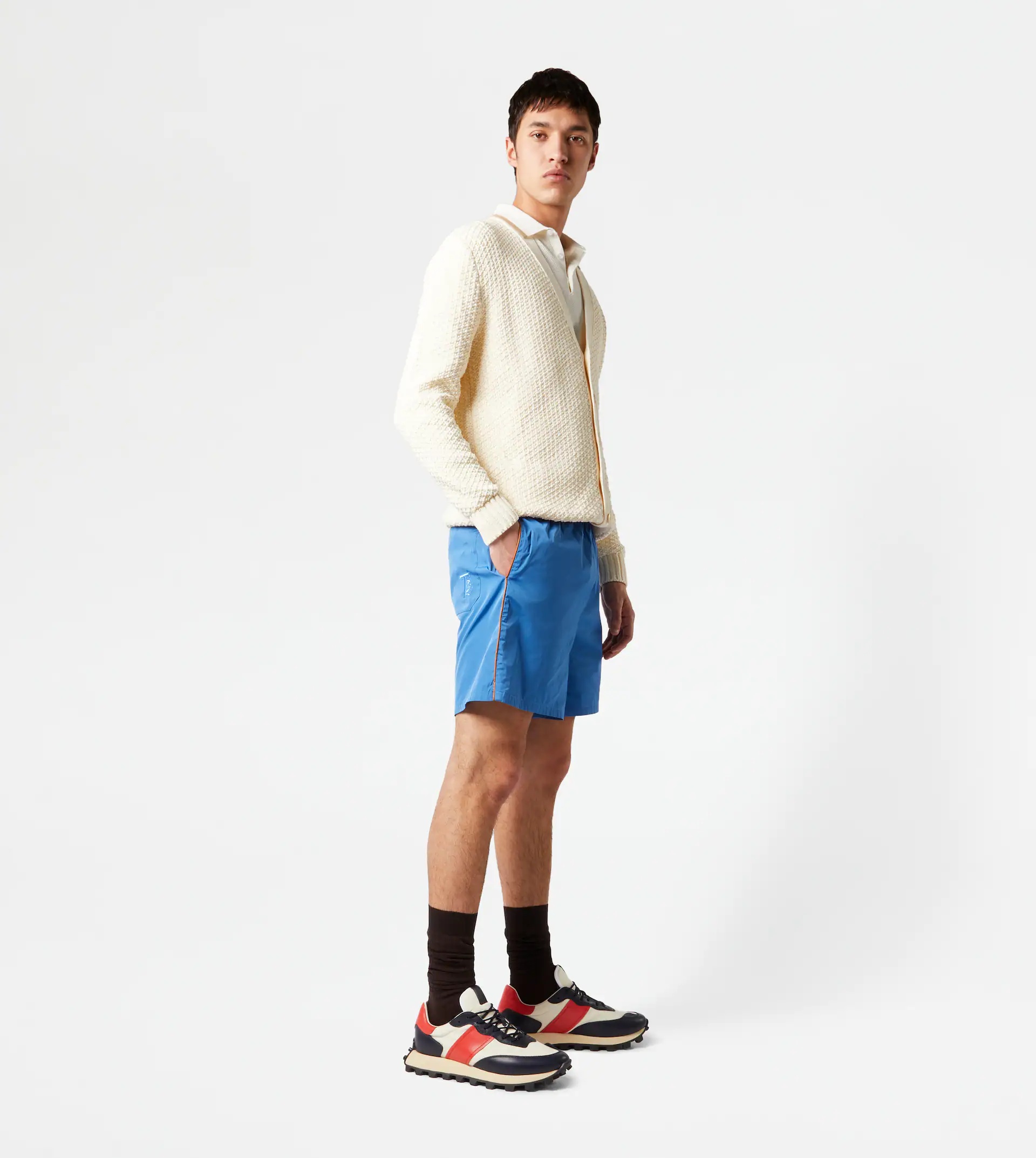 SWIM SHORTS - LIGHT BLUE - 4