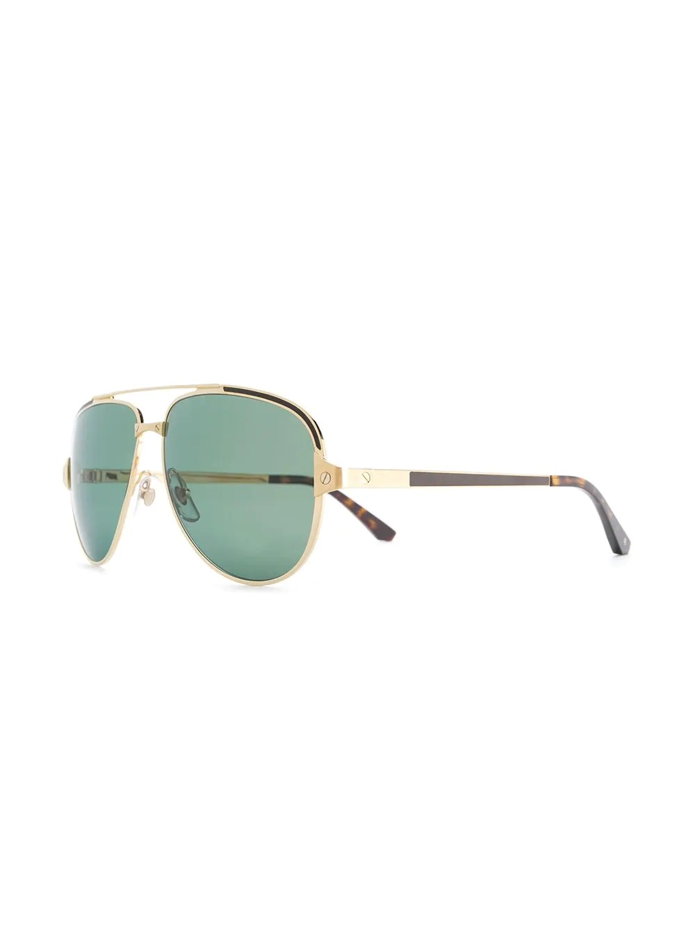 Santos de Cartier aviator-frame sunglasses - 2