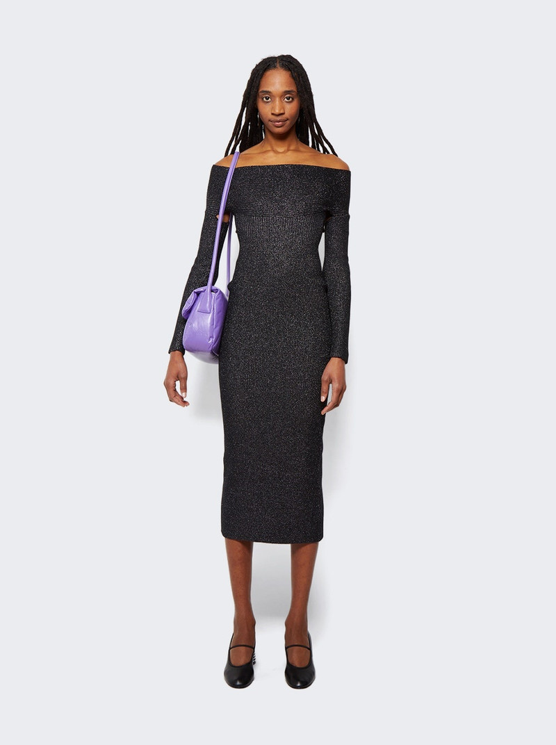 KHAITE Marisole Dress Onyx outlook