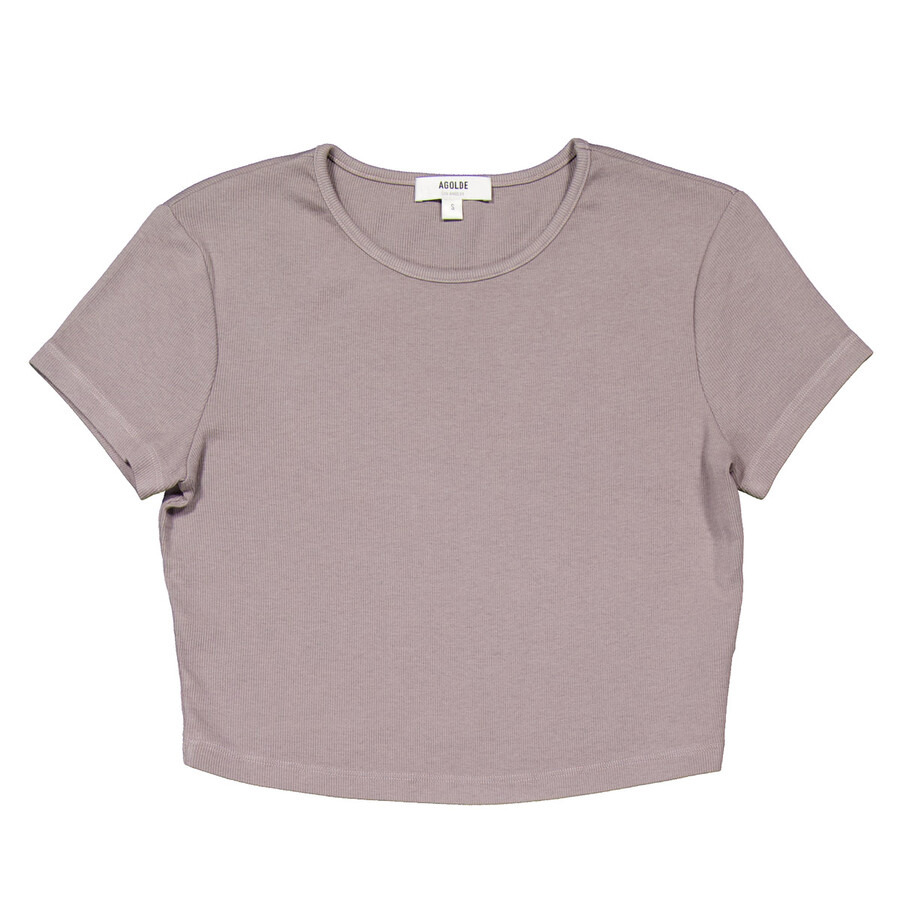 Agolde Savannah Cropped T-Shirt - 4