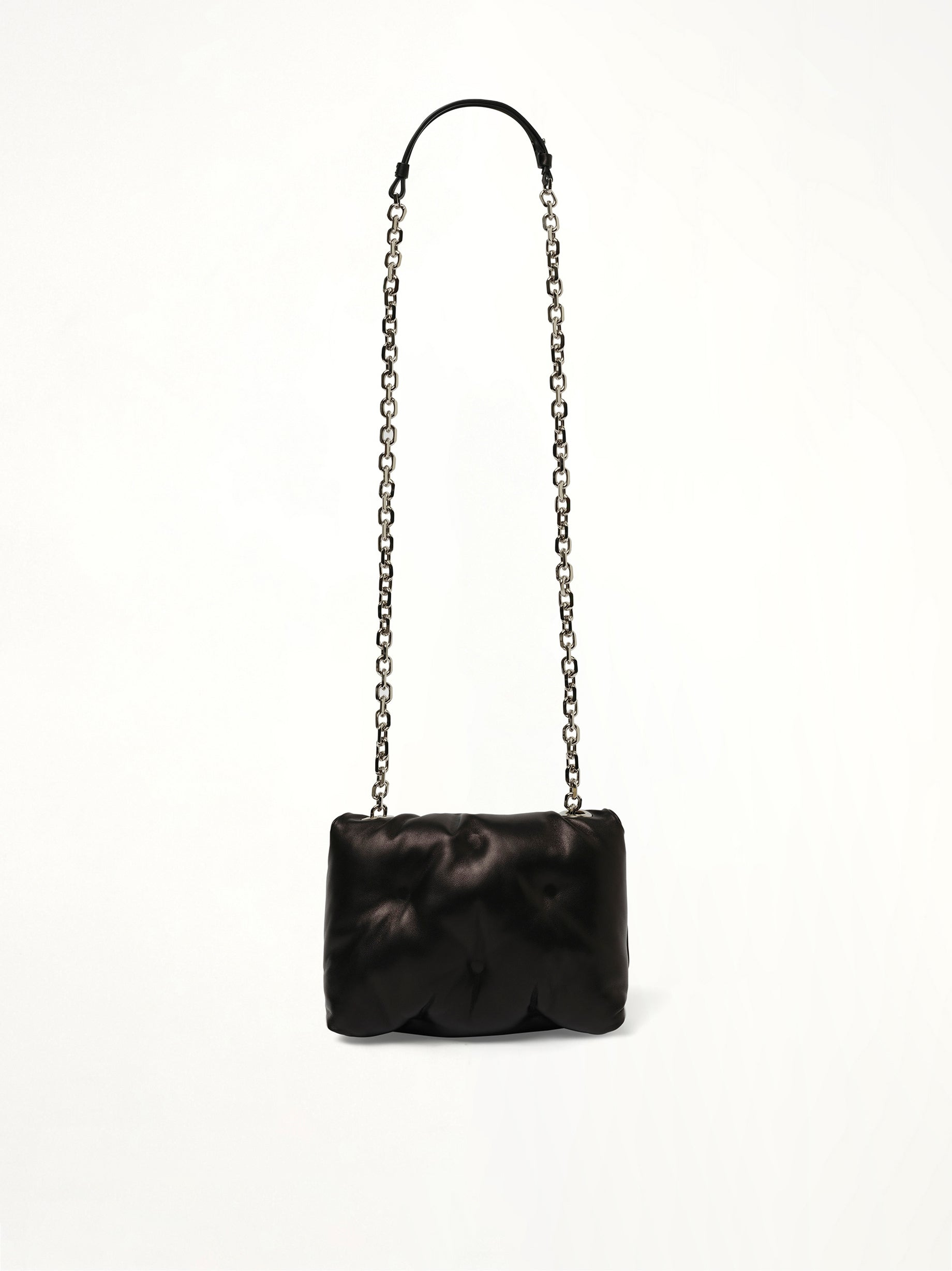 Small Glam Slam Flap Bag in Black - 4