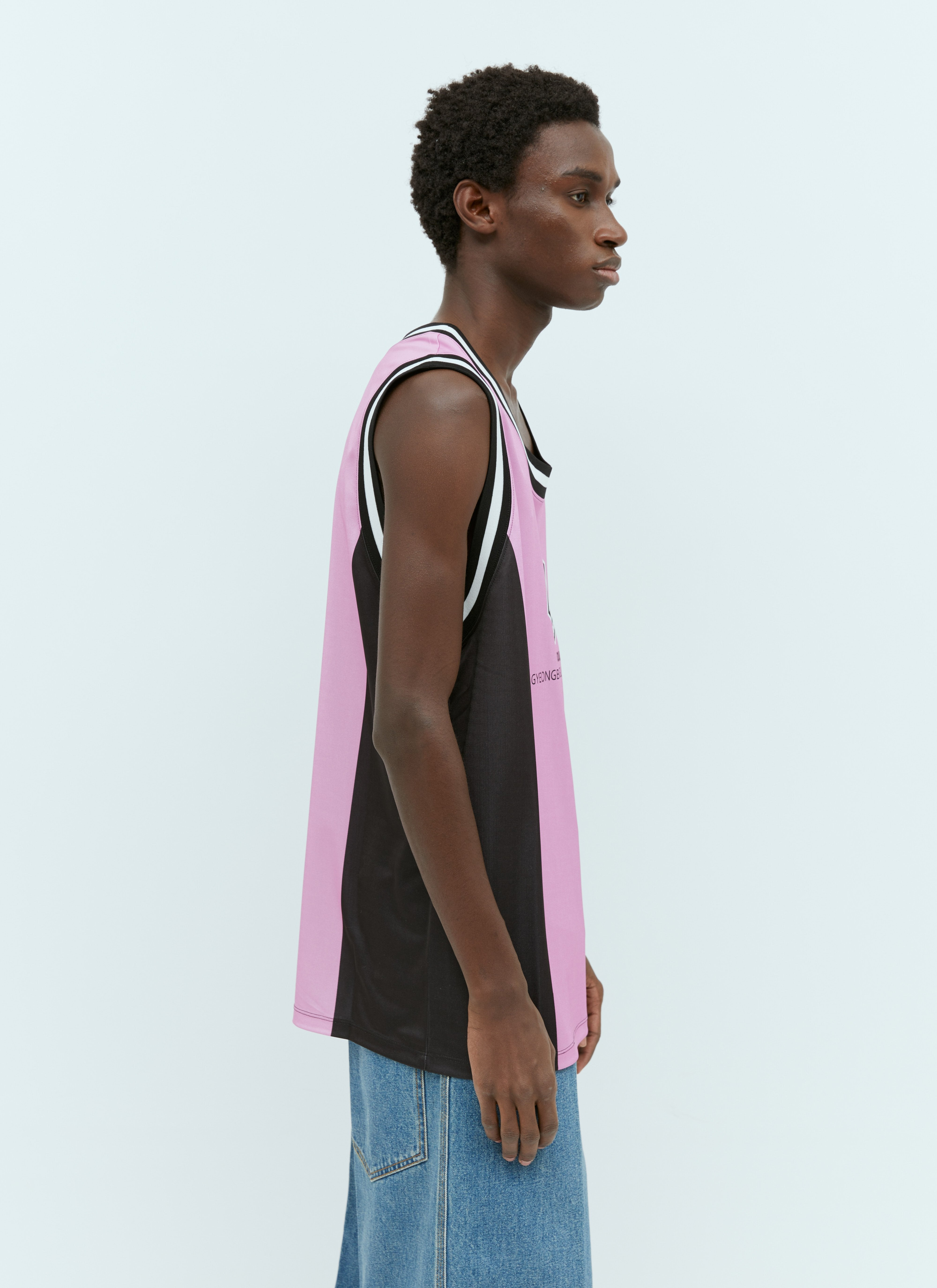 Gucci Men Technical Jersey Tank Top - 3