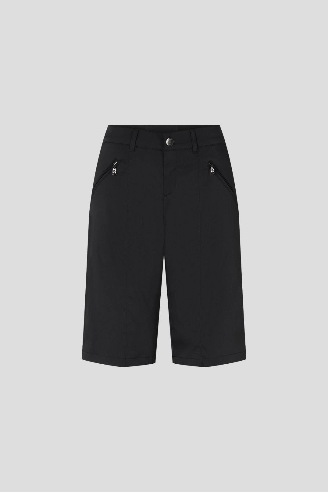 ZENA FUNCTIONAL BERMUDA SHORTS IN BLACK - 1
