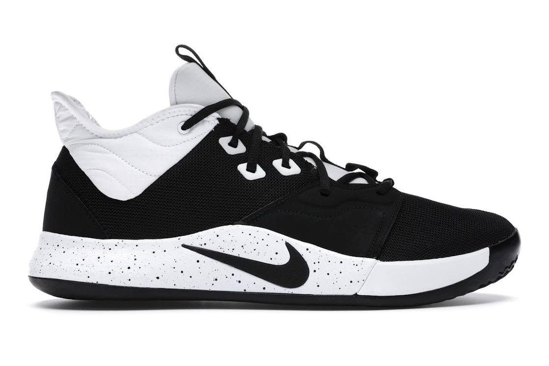 Nike PG 3 Team Black White - 1